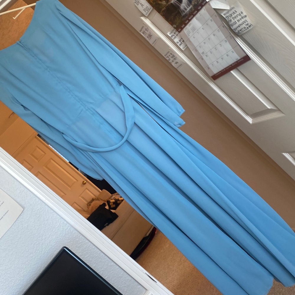 Beautiful blue dress